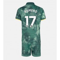 Dětský fotbalový dres Tottenham Hotspur Cristian Romero #17 2024-25 Třetí Krátký Rukáv (+ trenýrky)